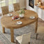 Oval Solid Wood Dining Table