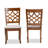 17.9'' H Upholstered Oak Side Chair