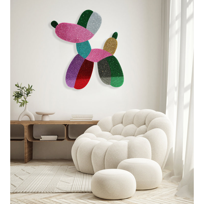 Décoration murale, H 28 po x l 28 po x P 0,75 po
