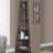 Hewitt Triangular Laminate Bookcase with Space Saving Contemporary Etagere for Office, Bedroom Corner Spaces-390916083-390842370