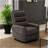Faux Leather Power Lift Chair In Bentley Grey-784819557
