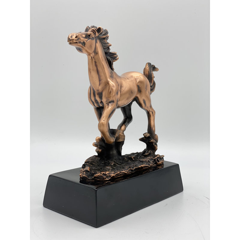 Cheval Sang au galop Mustang