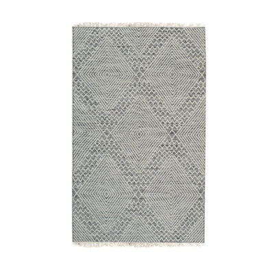 Celia Kilim Blue Handmade Wool Area Rug