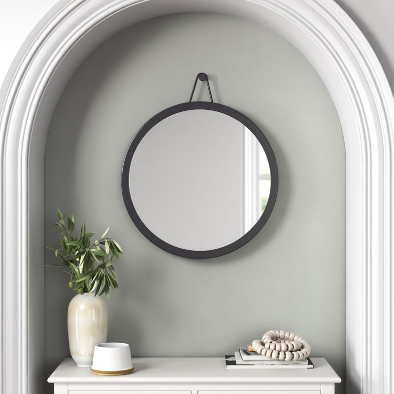 Chelsea Metal Round Wall Mirror