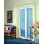 Portes de placard coulissantes en verre Euro avec ensemble de quincaillerie d'installation-10698383-10698380