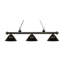 Luminaire suspendu linéaire à 3 lumières pour table de billard Chevelle-22737241-22737238-22737240