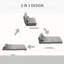 Canapé convertible, canapé-lit pliant, chaise longue d'invité