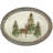  Melamine Pine Tree Deer Print Lodge Western Style 1 Piece Serving Platter