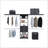 Closet System, 3 Drawers, 5 Shelves-1489095247