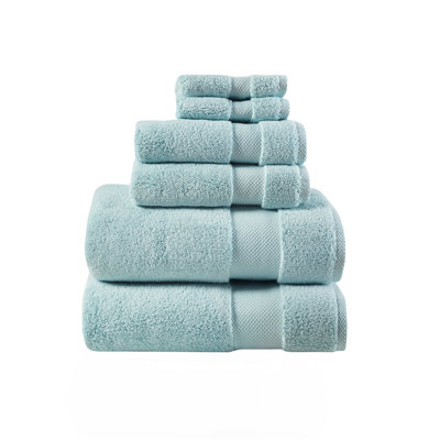 1000Gsm 100% Cotton 6 Piece Towel Set