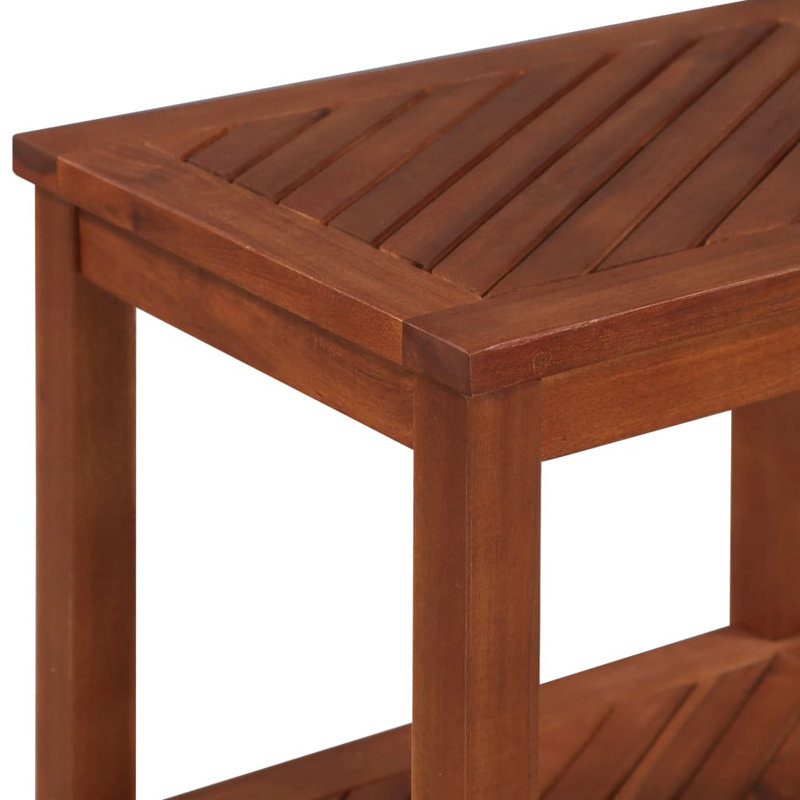Vasquez Glass End Table with Storage