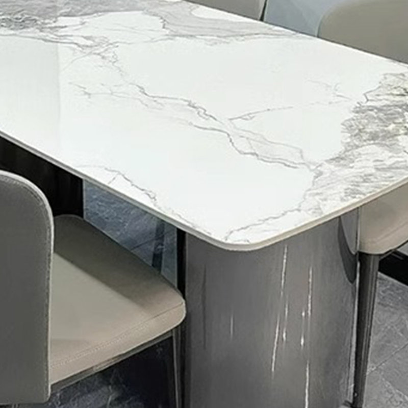 Table de salle à manger Light Luxury, H 29,52 po x L 62,99 po x l 31,49 po