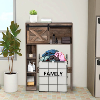 Teeka Freestanding Over The Toilet Storage