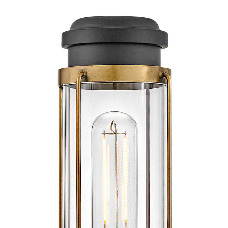 Masthead Single Light Bath Vanity Sconce, Heritage Brass