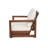 Donnie Acacia Outdoor Lounge Chair-1127662816