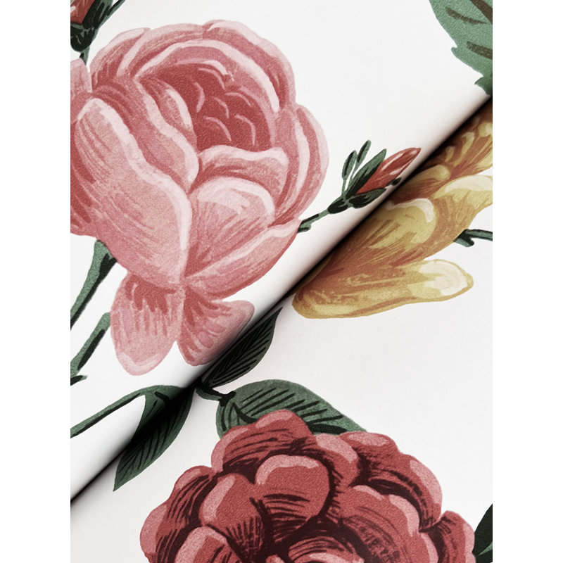 Papier peint Roses, Rosé