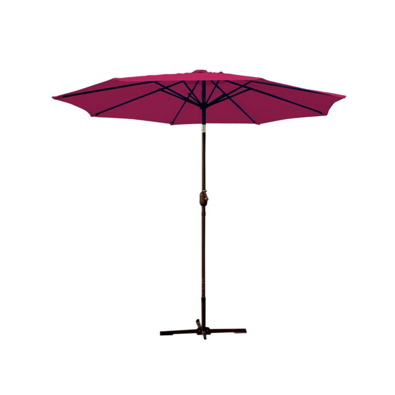 108'' Market Umbrella, Burgundy, Bronze