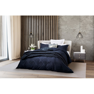 Leilani Cotton Sateen Duvet Cover Orion