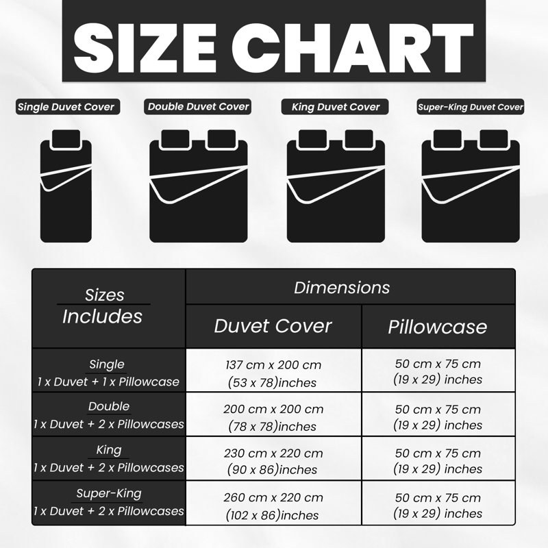 Signature 180 TC Duvet Cover Set, White, Double - 2 Standard Pillowcases