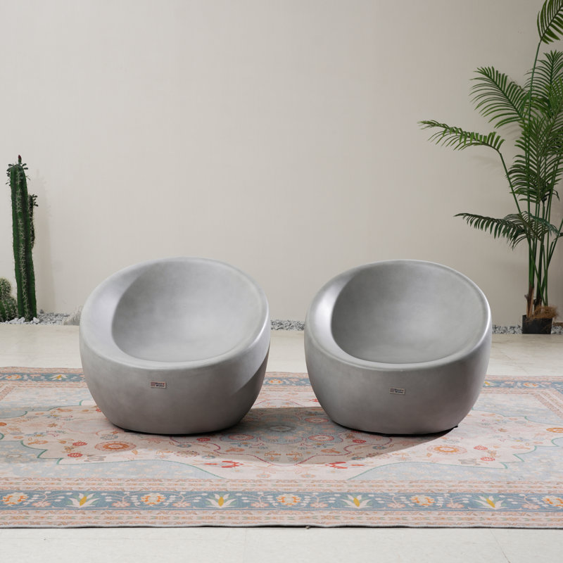 Chaise longue d'extérieur Terrafab (ensemble de 2)