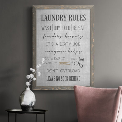 " Neutral Laundry Rules "