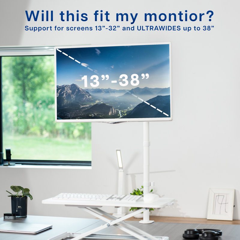 Vivo Single Screen Desktop Mount