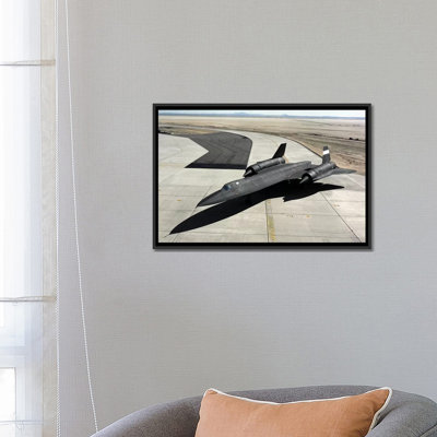 " High Angle View Of A SR-71A Blackbird " by Stocktrek Images