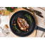 Satin Stripe Design Non-Stick Induction Frying Pan-60810171