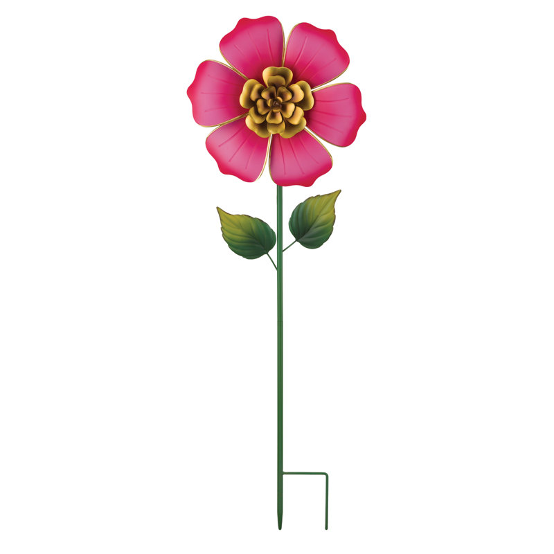 Piquet à fleur - rose