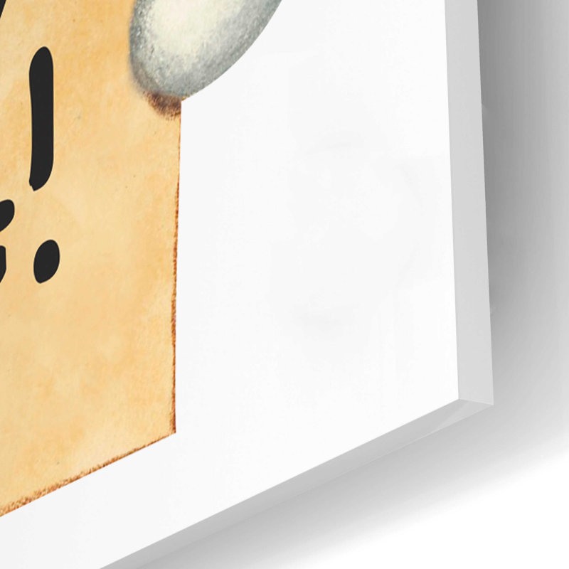 «Boxer Sign Spoilé Don't Hate It On», impression en plastique / acrylique, H 24 po x l 16 po x P 0,2 po