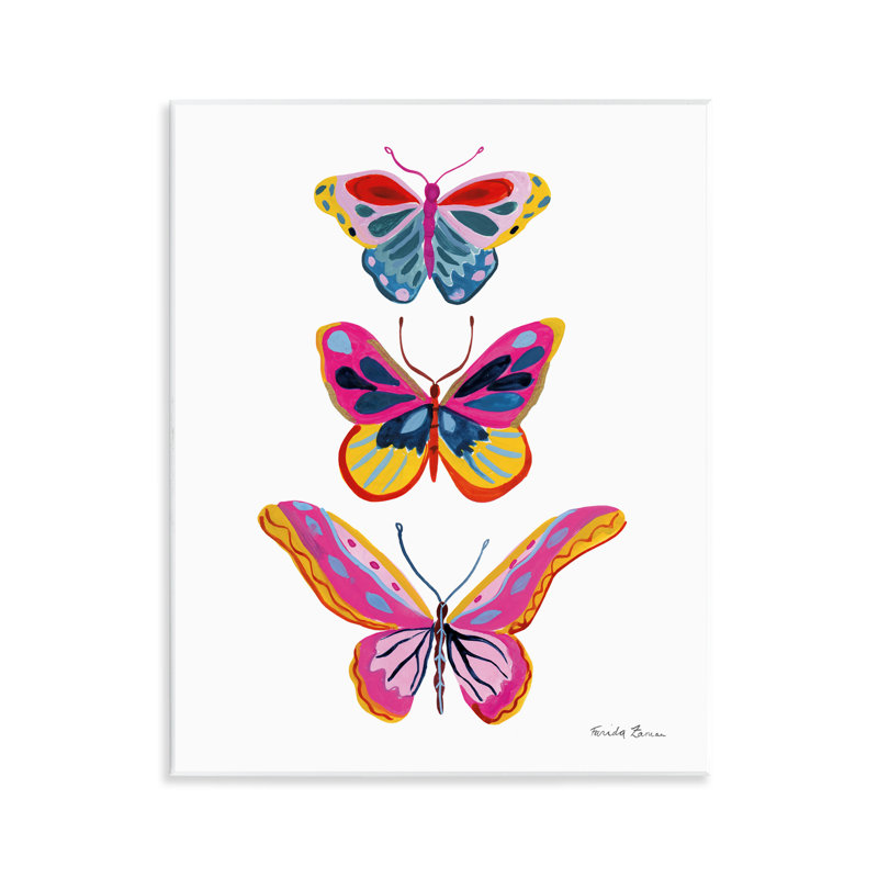  Petits et grands papillons, art mural par Farida Zaman
