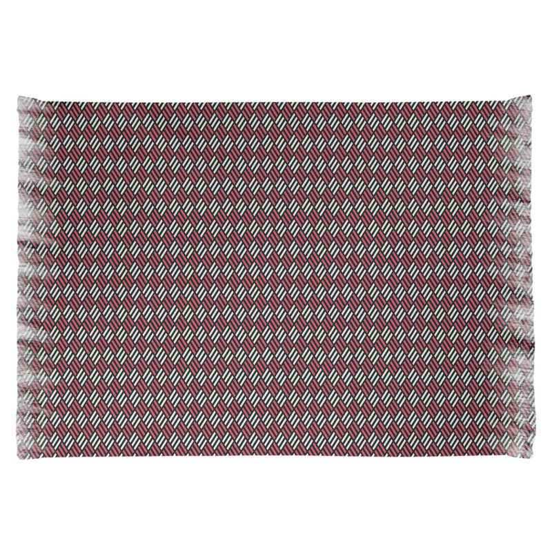 Tapis rouge à rayures classic Mcguigan, Non
