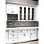 Armoire de base blanche à porte simple Shaker en bois massif pour salle de bain, buanderie et cuisine, largeur de 15 po, hauteur de 34,5 po, profondeur de 24 po, facile à nettoyer, peu encombrante, fermeture silencieuse, charnières à fermeture en douceur