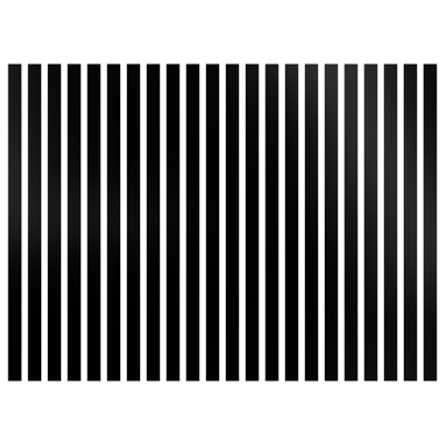 Adjustable Acrylic Slat Wall Panel Kit