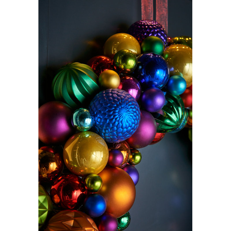 60 cm Wreath, Multicolour