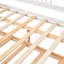 Lit de jour double en bois avec lit gigogne simple