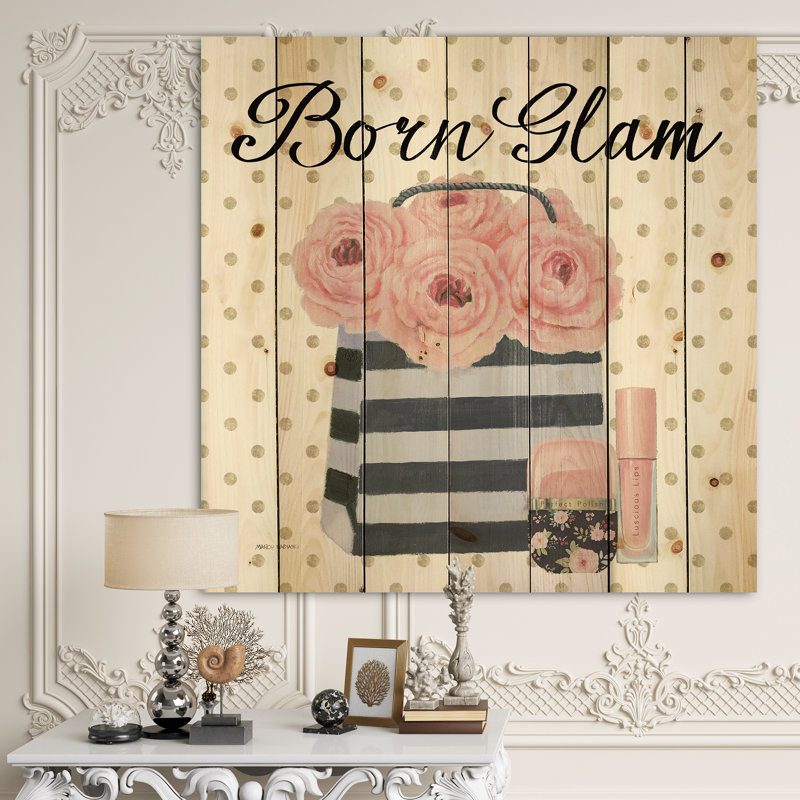 «Simply Splendid II», impression sur bois Posh and Luxe, H 30 po x l 30 po x P 1,5 po