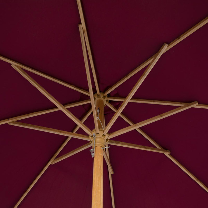 Conkle 300cm Market Parasol, Bordeaux
