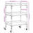 vidaXL Kitchen Trolley 19.7"x13.8"x29.7" Engineered Wood-97884523