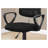 Youth Black Mesh Office Chair, Ergonomic Mid-Back Swivel Chair with Fixed Armrests