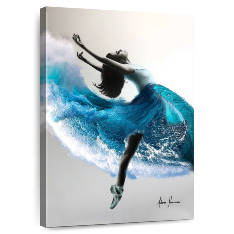 Enn Wave Dance, 24" H x 16" W
