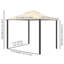 Pavillon de jardin avec filet Outsunny