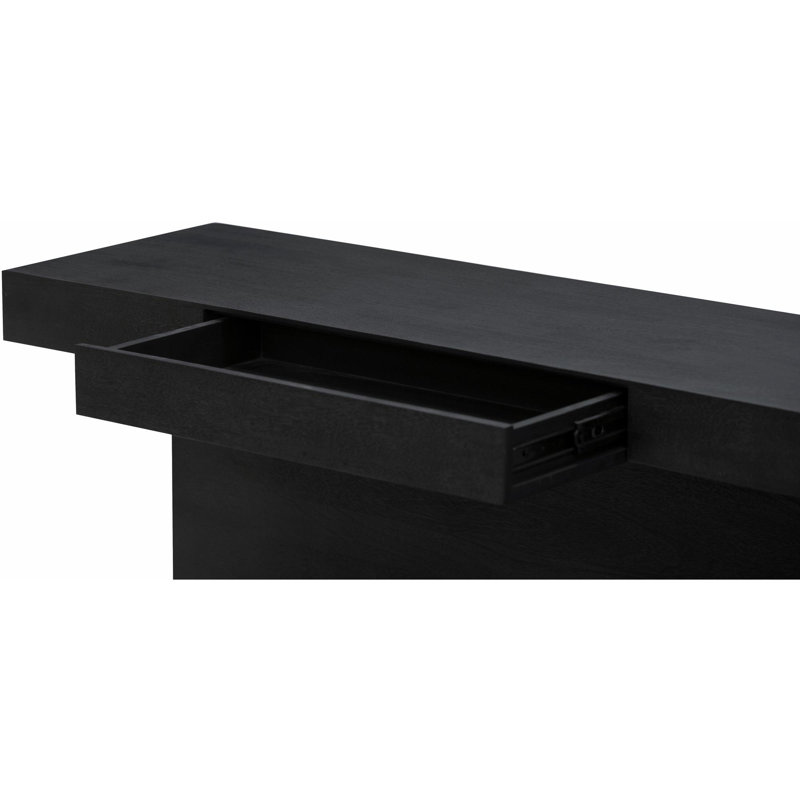 Sonora Modern Console Table, Black