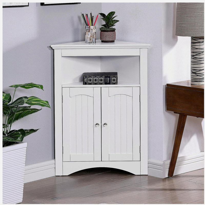 sideboard cabinet,corner cabinet,Bathroom Floor Corner Cabinet with Doors and Shelves, Kitchen, Living Room,Free Standing Storage Cabinet for Bathroom