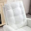 Chaise berçante avec repose-pieds à haut dossier-549167385