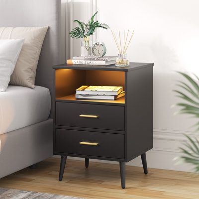 Targo 17.7 " W Standard Drawer Nightstand