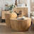 Bucket Shaped Coffee Table Set(Two-Piece Set)