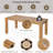 7-Piece Patio Dining Set With 72.8/