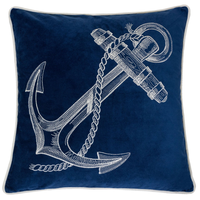 Amriel Throw Pillow, Blue