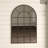 Santino Metal Arch Window Wall Mirror